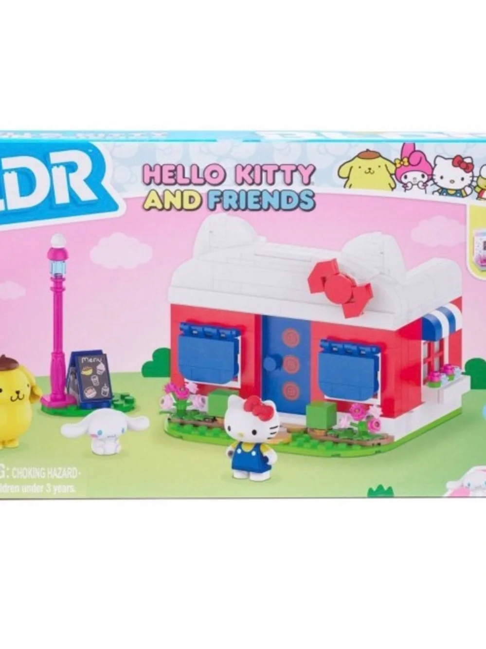 Hello Kitty and Friends Cafe Building Set — Red, White & Blue